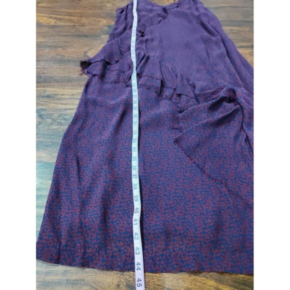 Iro Granby Iro Granby Gypsywhimsygoth Festival Sheer Ruffle Trim Artsy Y2K Dress - Picture 9 of 11